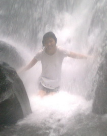 Kindeng under Coban Ondo waterfall Batu
