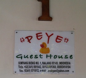 Peye guest House Malang