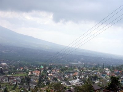 Start of Flying fox at Jambuluwuk Batu