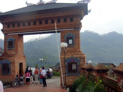 Gate to VVIP villa in Jambuluwuk Batu
