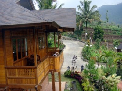 Balcony of a villa in Jambuluwuk Batu