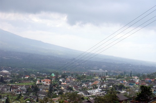 Start of Flying fox at Jambuluwuk Batu
