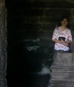 Me inside candi Singosari