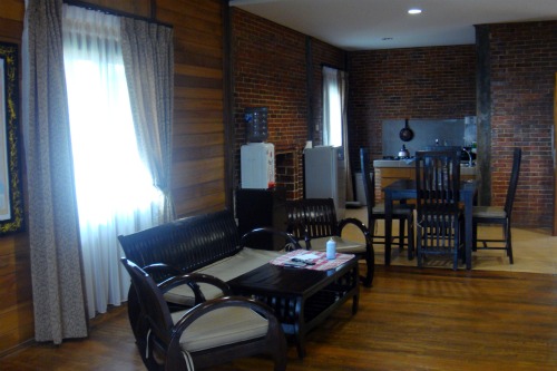 Sitting room of villa Samarinda in Jambuluwuk Batu Resort