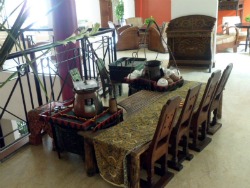 Display of traditional snacks at Hotel Tugu Malang