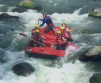 rafting in Pekalen river