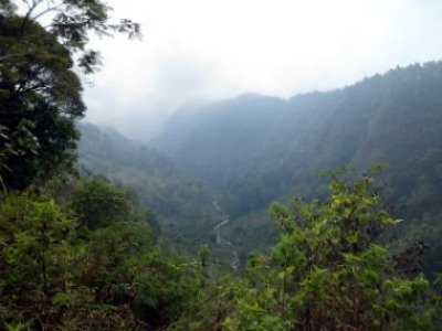 Amprong river in Malang