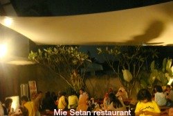 Mie Setan restaurant in Malang