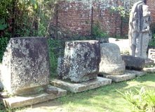 Rest of statues from destroyed temples